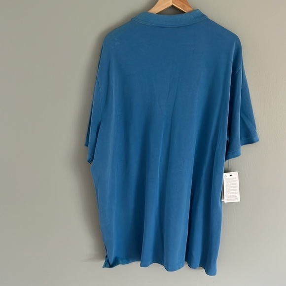 Nike Style Retro Logo Distressed Look Polo Shirt Size XXL New With Tags - Picture 3 of 9